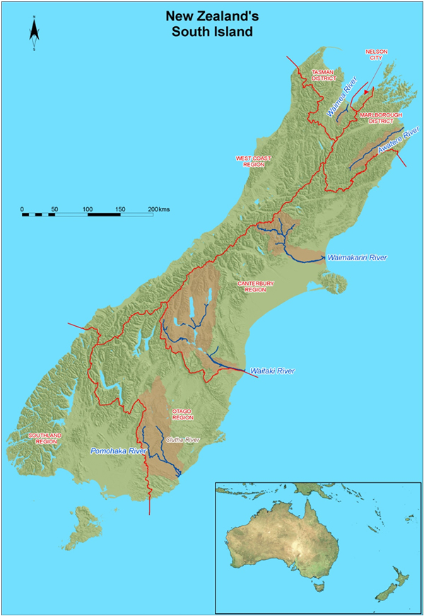 map NZ