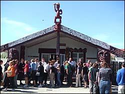 AGM 2005 visit to Te Awhina marae