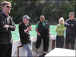 Paul Gillespie on coastal field trip
